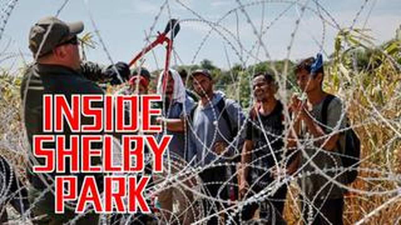 InfoWars Crew Was Given Access To The Inside Of Shelby Park In Eagle Pass Texas