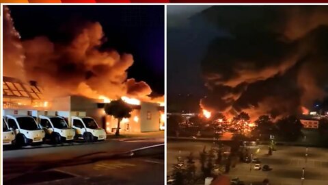 Gates Funded “Picnic” Grocery Service in Netherlands Caught Massive Fire Overnight