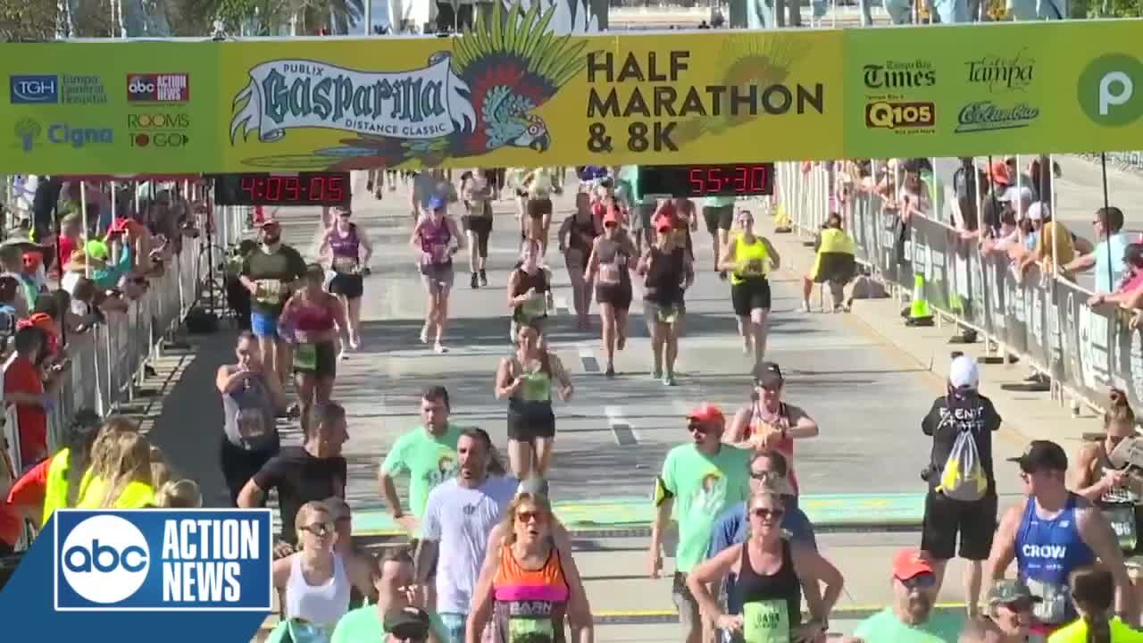 04:08-04:10 Sunday | Publix Gasparilla Distance Classic Finish Line