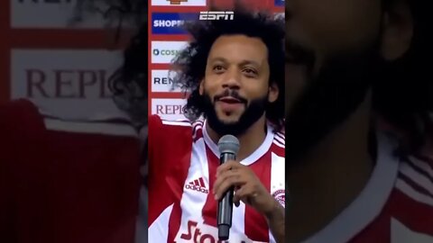 APRESENTAÇÃO DO MARCELO NO OLYMPIACOS DA GRÉCIA.