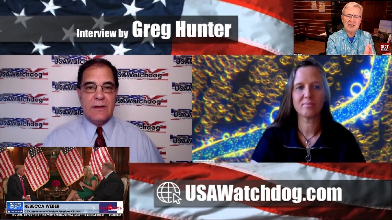 USA Watchdog/Dr. Ana Maria Mihalcea: CV19 Bioweapon/Vax, SGT Report, Daily Caller/Trump | EP979