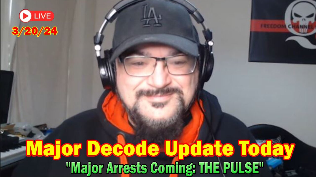 Major Decode Update Today Mar 20: "Major Arrests Coming: THE PULSE"
