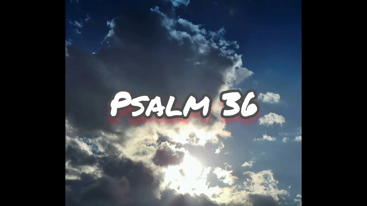 Psalm 36