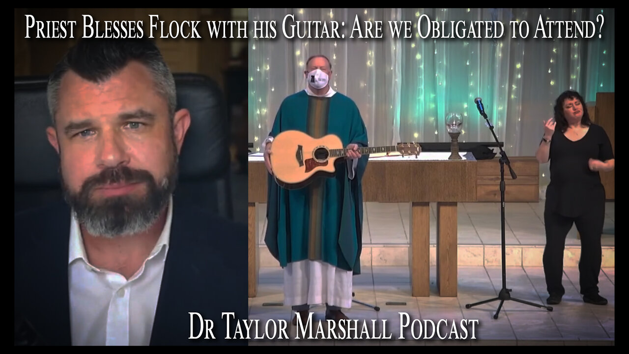 Priest Blesses Flock with his Guitar: Are we Obligated to Attend?