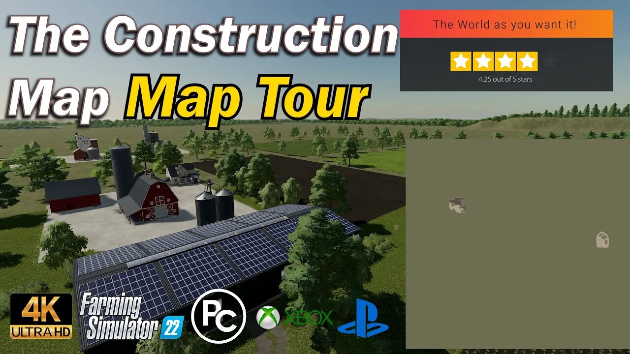 The Construction Map | Map Review | Farming Simulator 22