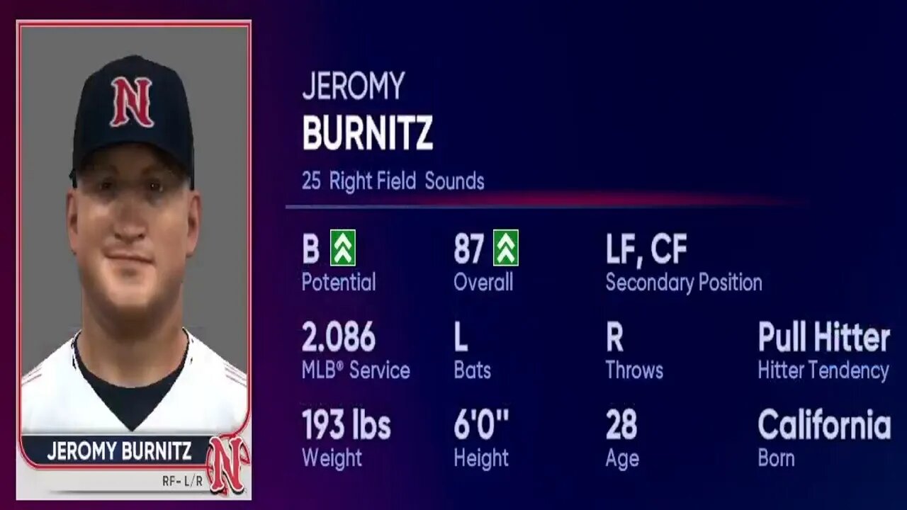 How To Make Jeromy Burnitz Mlb The Show 22