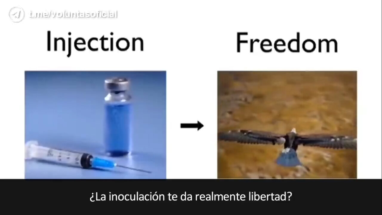 Excelente mensaje para inoculados y no inoculados.