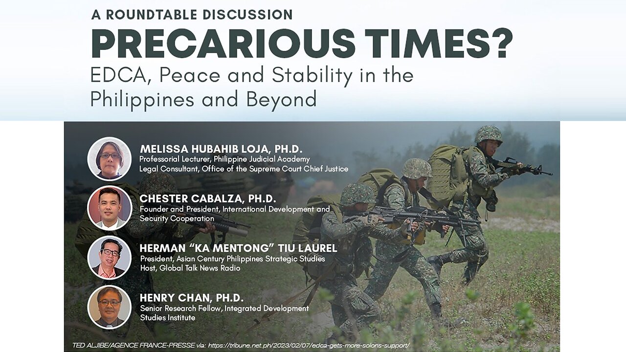 Precarious Times: EDCA, Peace, and Stability in the Philippines and Beyond - AsianCenturyPH.com