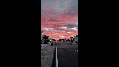 Beautiful 🌞 set. Sunset Beach NC