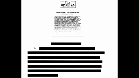 Breaking: "Mar-A-Largo Released Affidavit" (25 Pages Redacted)