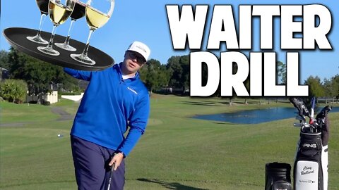 Set Your Wrists Like This For More Solid Golf Shots | Waiter Drill