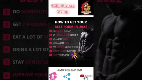 🔥How to get your best form in 2022🔥#shorts🔥#wildfitnessgroup🔥5 April 2022🔥