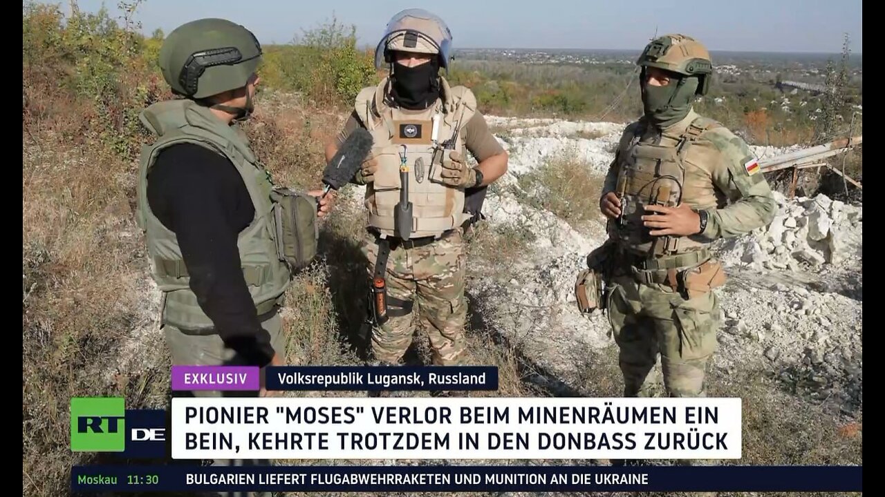 RT DE-Exklusiv: Gefahr beseitigen – Minenräumung in Lugansk