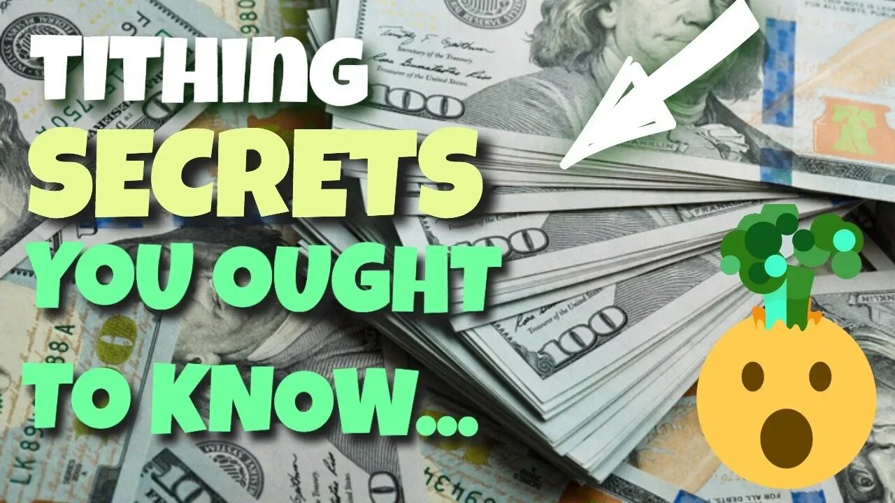 "The Malachi MONEY-MIRACLE: Tithing Secrets!"