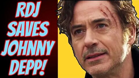 Robert Downey Jr Steps Up To SAVE Johnny Depp!