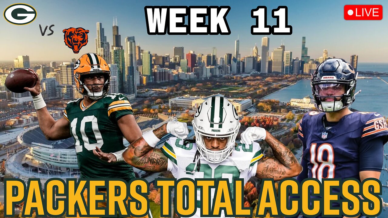 Packers Total Access Live | Green Bay Packers vs Chicago Bears Preview | Packers News