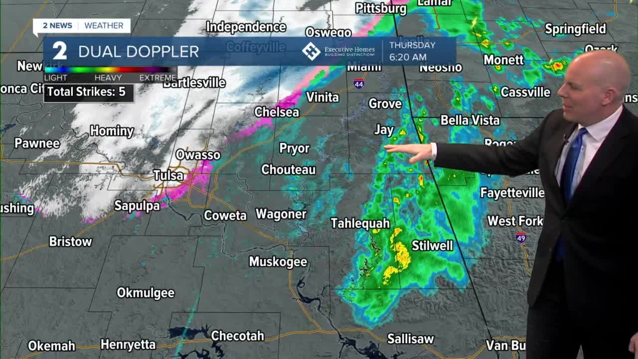 Light snow for some of us this morning