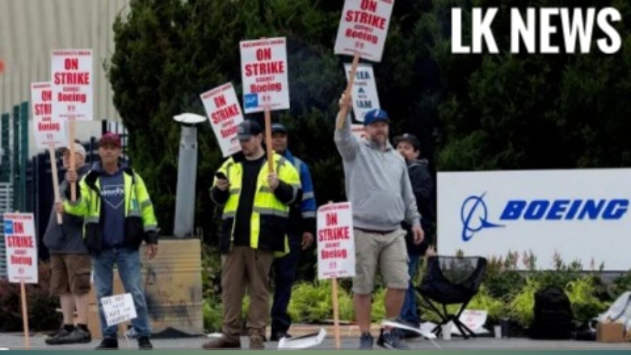 Boeing Offers Protesting Workers New Deal To End Month-Long Strike