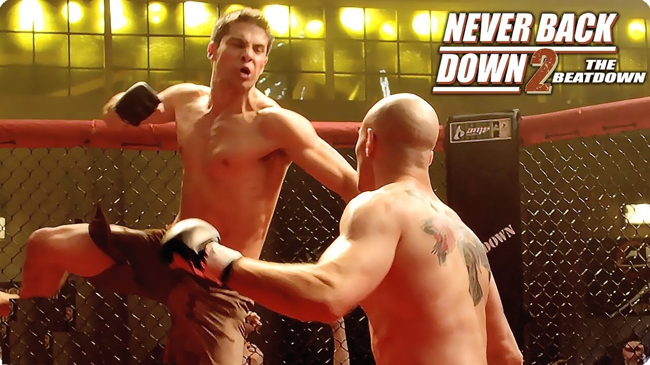 NEVER BACK DOWN 2 THE BEATDOWN Final Fight Scene Michael Jai White Movie