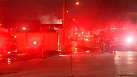 Explosions during structure fire near 30th and North likely caused by welding chemicals, officials say