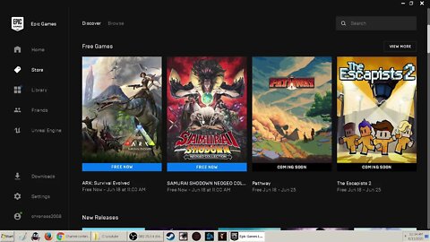 2020 Epic games store also free Samurai Shodown for week