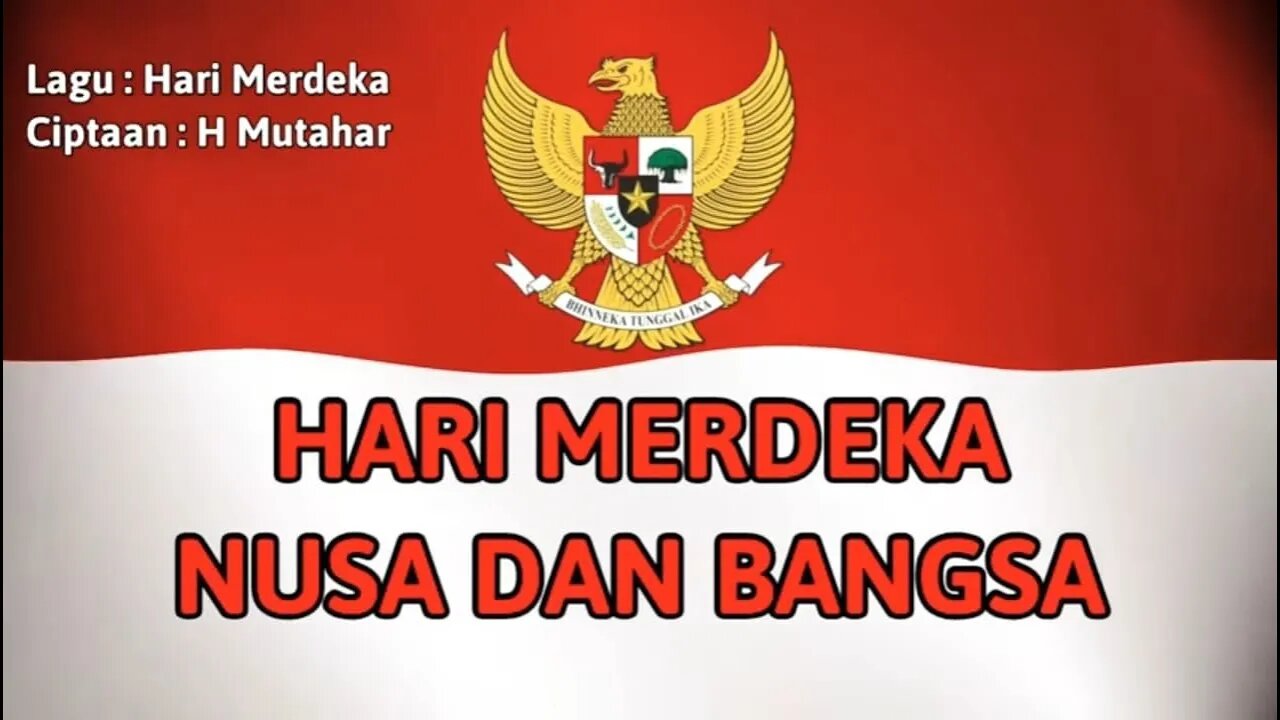 Lirik Lagu Hari Merdeka 17 Agustus 45