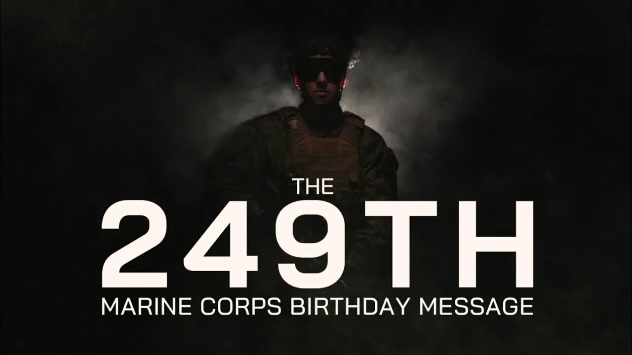 Happy 249th Birthday, Marines!