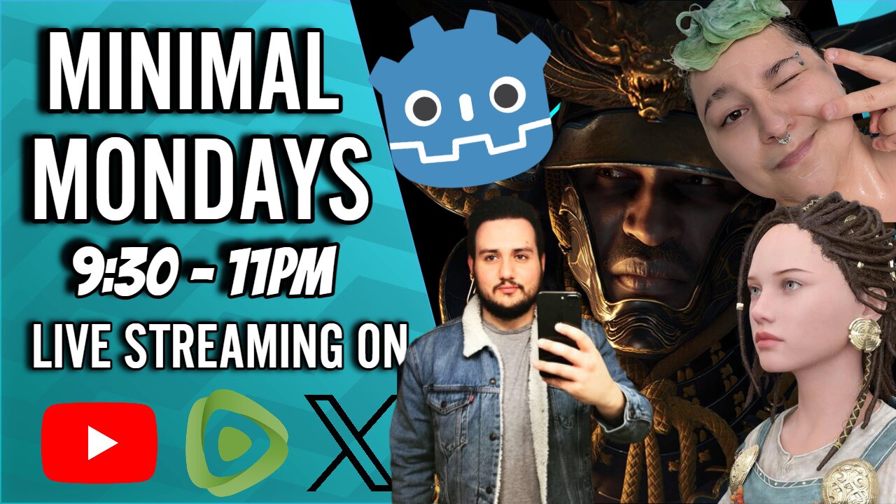 Minimal Monday #15 - George Floyd Inspired Yasuke, Godot Goes NUTS, And Asmongold WRECKS Kotaku!!