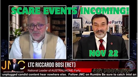 Riccardo Bosi - Scare Events Incoming!!! - 11/22/24