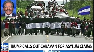 Geraldo Rivera defends migrant caravan waving their countries' flag