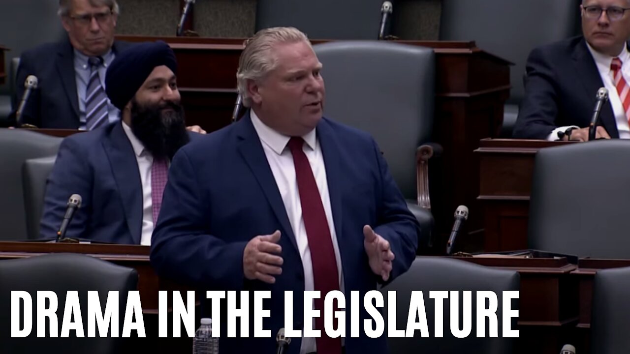 Doug Ford Was Called A 'Piece Of S***' In Parliament By An NDP MPP