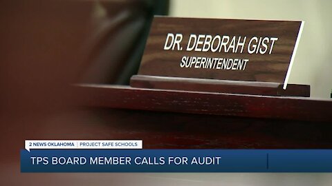 SCHOOL BOARD MEMBER CALLS FOR FORENSIC AUDIT ON TPS