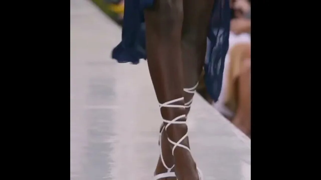 Oumiejammeh in Jacquemus Spring/Summer 2019 fashion show