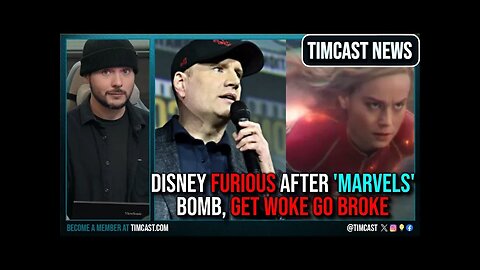 Disney PISSED After Woke 'Marvels' BOMB, Marvel FIRES Woke Activists, GET WOKE GO BROKE