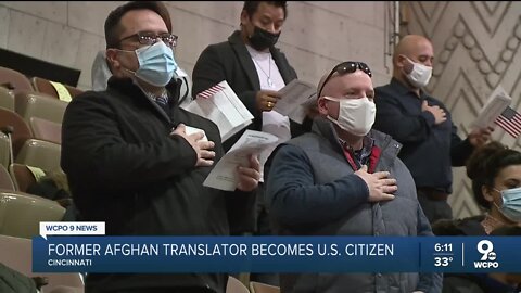 Former Afghan translator becomes US citizen