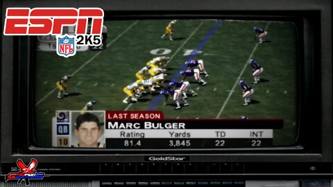 Gridiron Gaming: ESPN NFL 2K5 - Giants vs Rams - Coach Mode