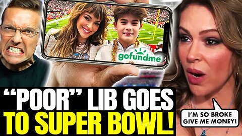 Rich Woke Hollywood Lib BEGS Followers For Cash, Then Goes To Super Bowl | Internet DESTROYS Her 🤬