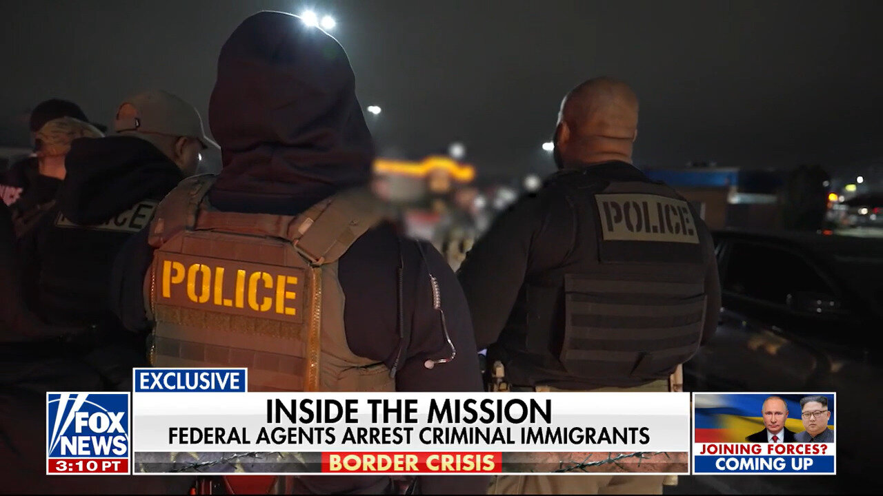 Criminal Immigrants Are Arrested By Federal Agents