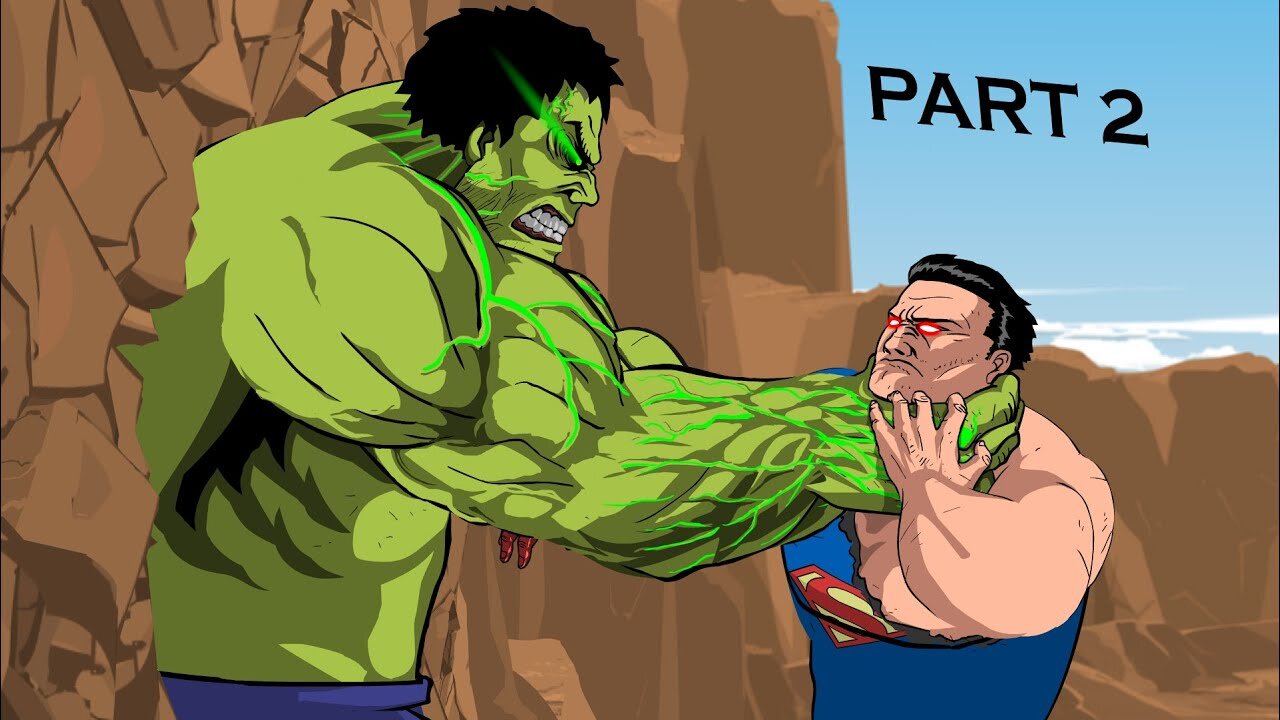 Superman vs Hulk Em Animação (Part 2) - Legendado