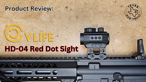 Product Review: CVLife HD-04 3MOA Red Dot Sight