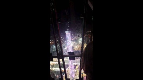 A ride on the ferris wheel