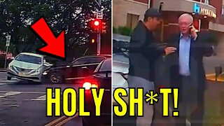 Dallas Cowboys Owner Jerry Jones SLAMS Into Car On Crash Video