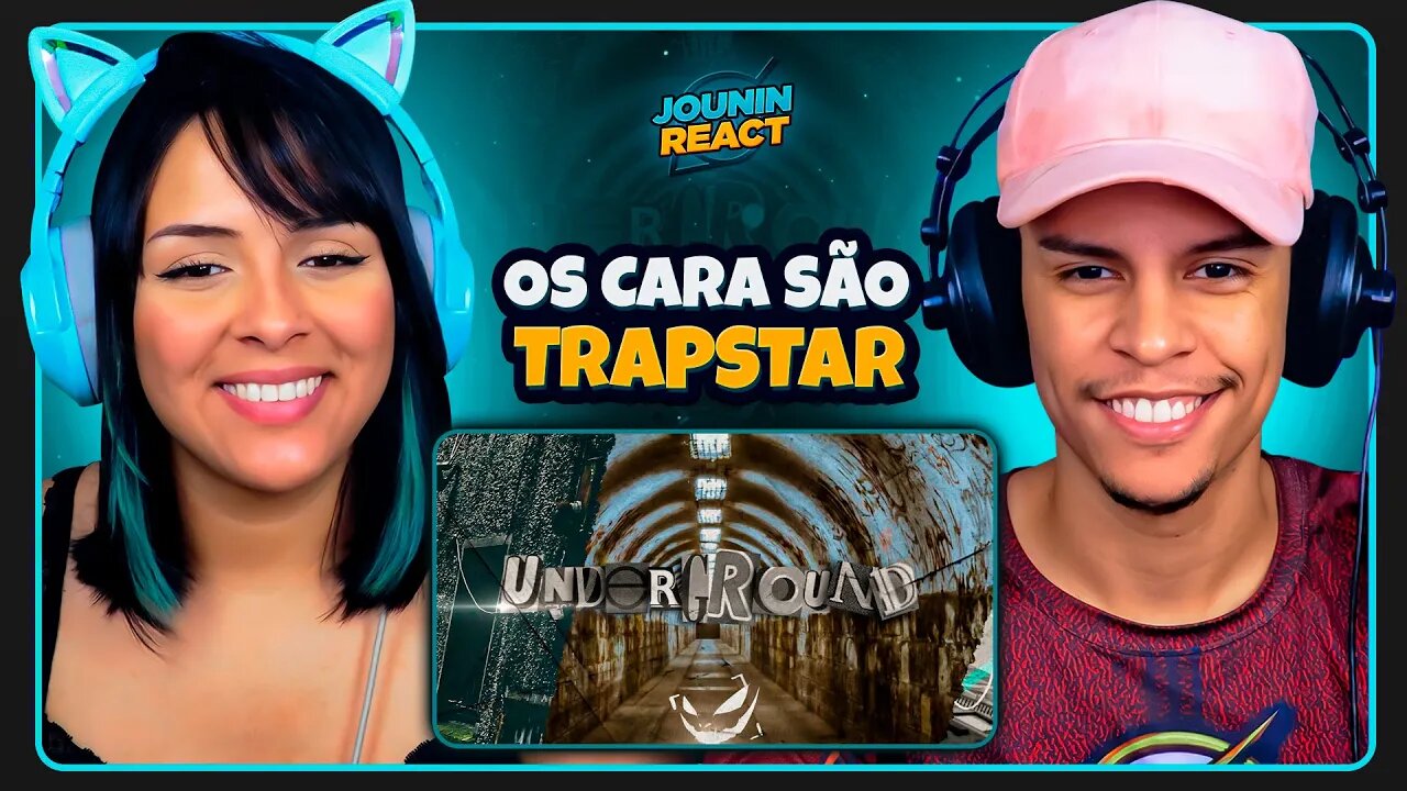 (ÚLTIMO VÍDEO DE TRAP NO CANAL!) UNDERGROUD - Gabb x Zans x 404mgn x Haizxki | [React em Casal] 🔥