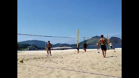 Treino Avançado de futevôlei - ''O voo do Águia'' - CT Guanabara Futevolei Niterói