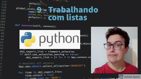 Aula 9 - Trabalhando com Listas - Python