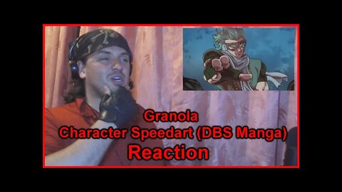 Reaction: Granola Character Speedart(DBS Manga)