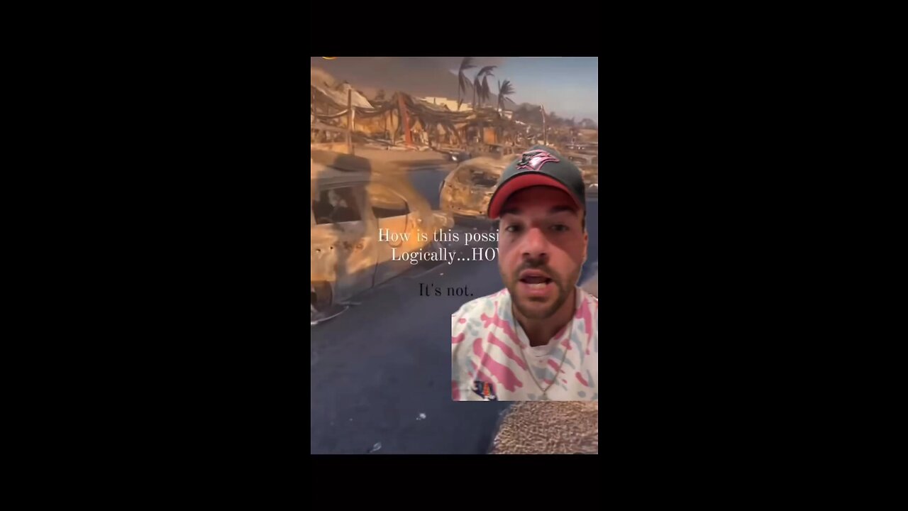The Maui wildfires were a direct energy weapon Assult on the people