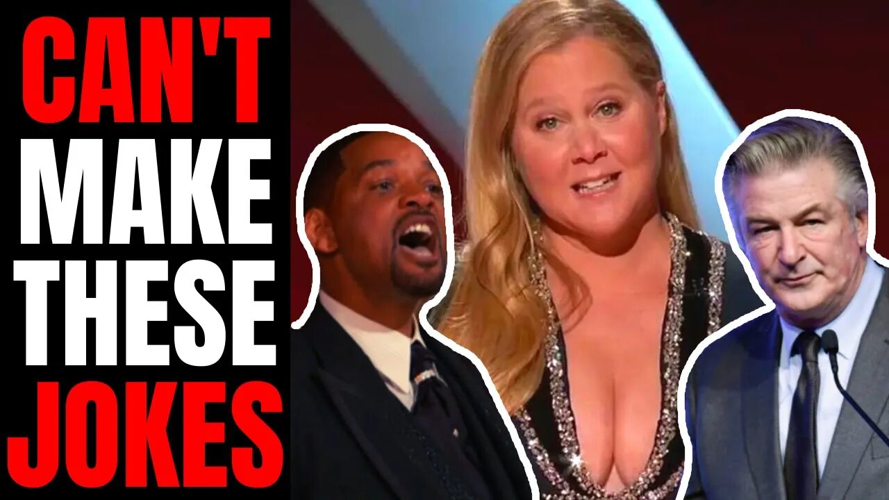 Amy Schumer SLAMS Oscars Over Will Smith Hypocrisy | They Wouldn't Let Her Tell Alec Baldwin Joke!