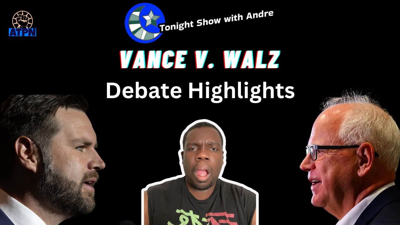 VANCE V. WALZ DEBATE HIGHLIGHTS - Tonight Show with Andre