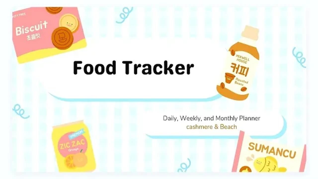 Food tracker planning #bulletjournal #planning